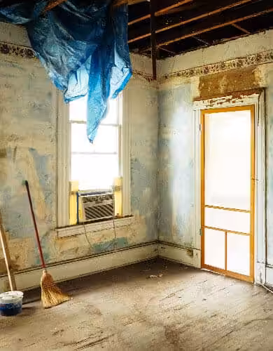 Dilapidation report survey documenting pre-construction property and wall defects.